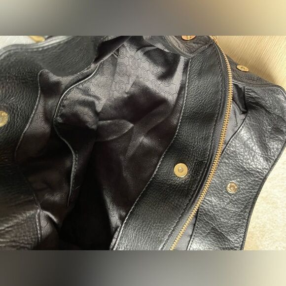 Michael Kors Bedford Black Satchel Bag - Picture 11 of 12